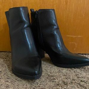 Black Indigo Boots Size 8